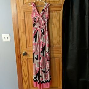 Colorful maxi dress Resort wear